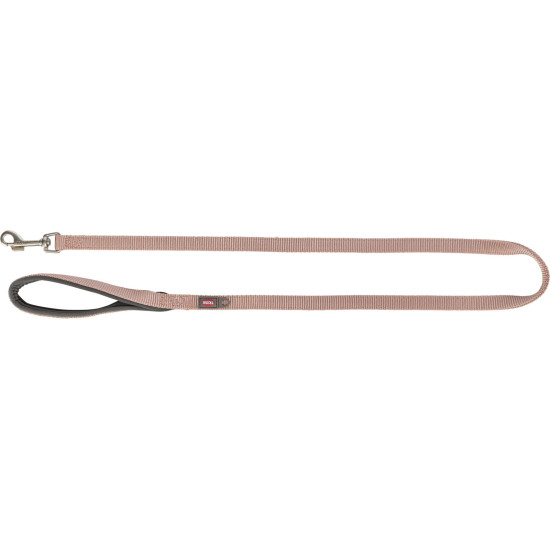 Trixie Lesă Premium pentru Câini, M-L: 1 m / 20 mm, Roz Pal
